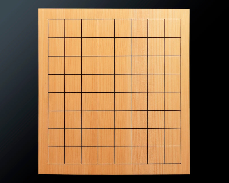 Hyuga-kaya 9*9-ro Table Go Board Masame 0.9-Sun (about 30mm thick) 3-piece composition board No.76923 *Tachimori finish