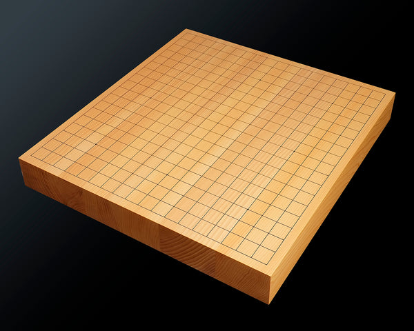 Hyuga-kaya Table Go Board Masame 1.8-Sun (about 57mm thick) 6-piece composition board No.76930