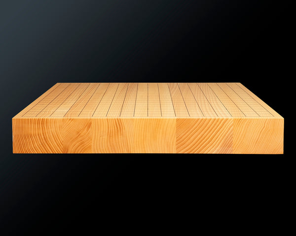 Hyuga-kaya Table Go Board Masame 1.8-Sun (about 57mm thick) 6-piece composition board No.76930