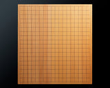 日向榧卓上碁盤 柾目 1.9寸 3枚接ぎ No.76931