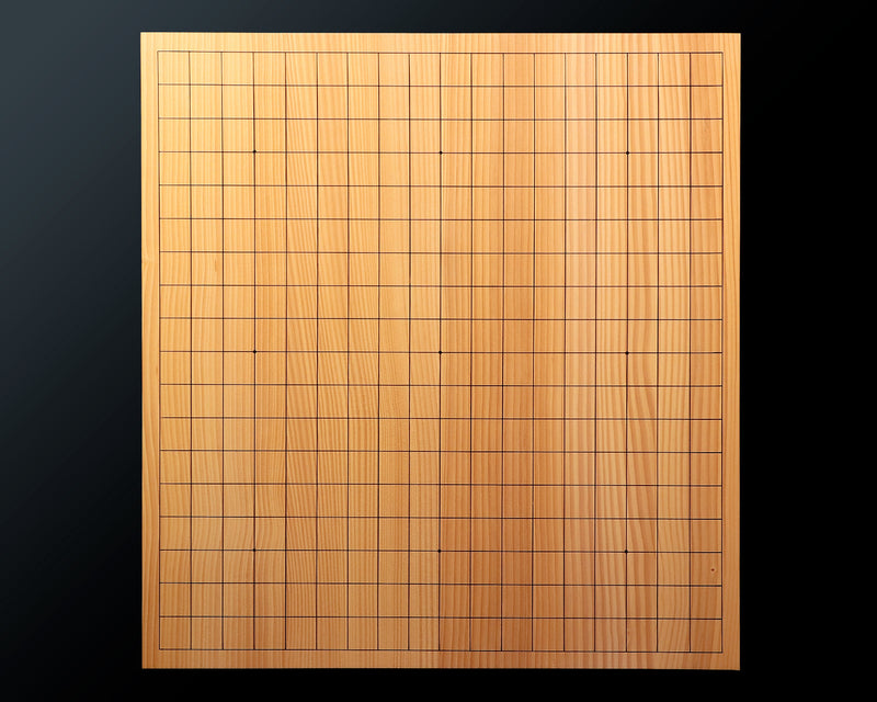 日向榧卓上碁盤 柾目 1.9寸 4枚接ぎ No.76935