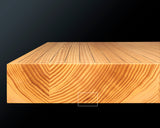 Hyuga-kaya Table Go Board Masame 1.9-Sun (about 58mm thick) 4-piece composition board No.76935