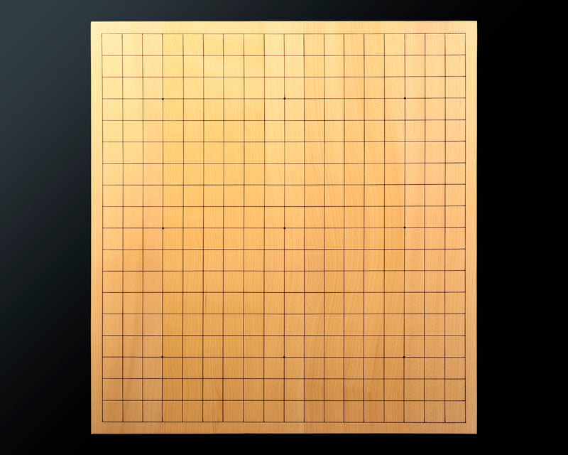 Hyuga-kaya Table Go Board Masame 1.9-Sun (about 58mm thick) 6-piece composition board No.76939