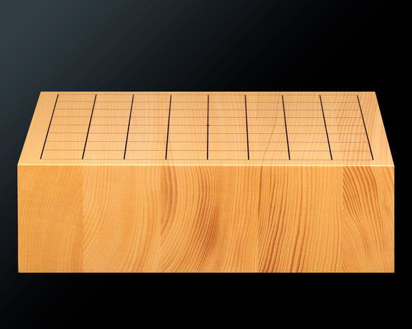 Hyuga-kaya 9*9-ro Table Go Board Masame 1.9-Sun (about 59mm thick) 5-piece composition board No.76946 *Tachimori finish