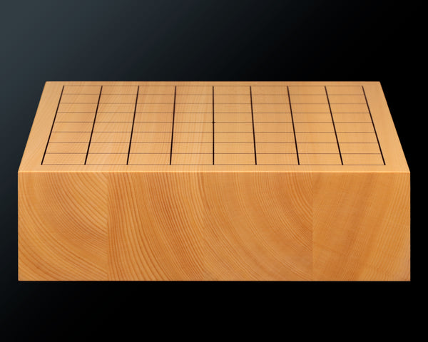 Hyuga-kaya 9*9-ro Table Go Board Masame 1.9-Sun (about 58mm thick) 4-piece composition board No.76949 *Tachimori finish