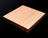 Traditional Art Craft "Tsugaru-nuri / Kara-nuri" finish table Go board size 20