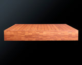 Bamboo laminated wood made 1.9-Sun (about 60 mm thick) table Go board No.76968 *Used / Off-spec