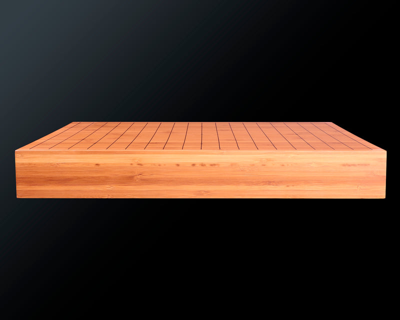 Bamboo laminated wood made 1.9-Sun (about 60 mm thick) table Go board No.76968 *Used / Off-spec