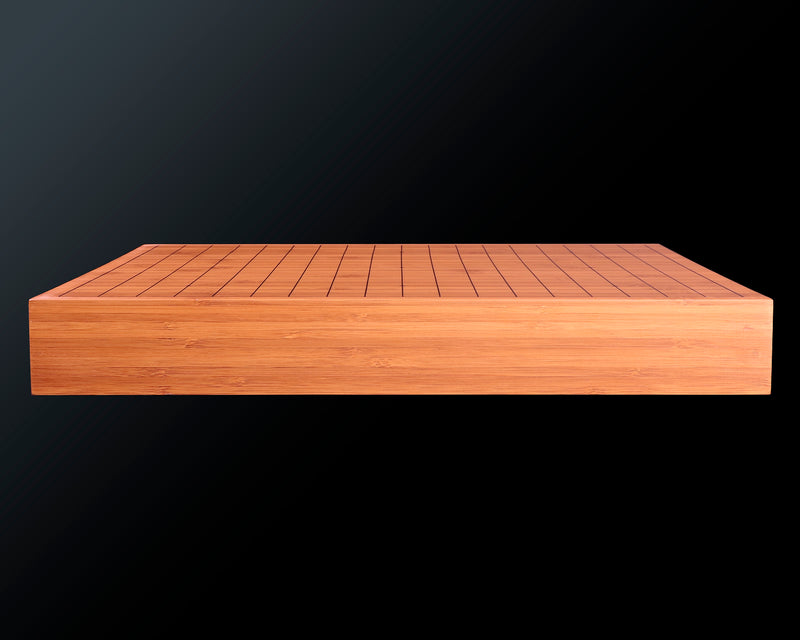 Bamboo laminated wood made 1.9-Sun (about 60 mm thick) table Go board No.76968 *Used / Off-spec