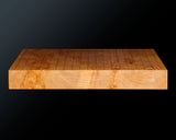 Contemporary Master Go board Craftsman Mr.Kumasu made Yakusugi(Yakushima Cedar) table Go board Ki-ura 1.7-sun(thickness: approx. 52 mm) No.76987F