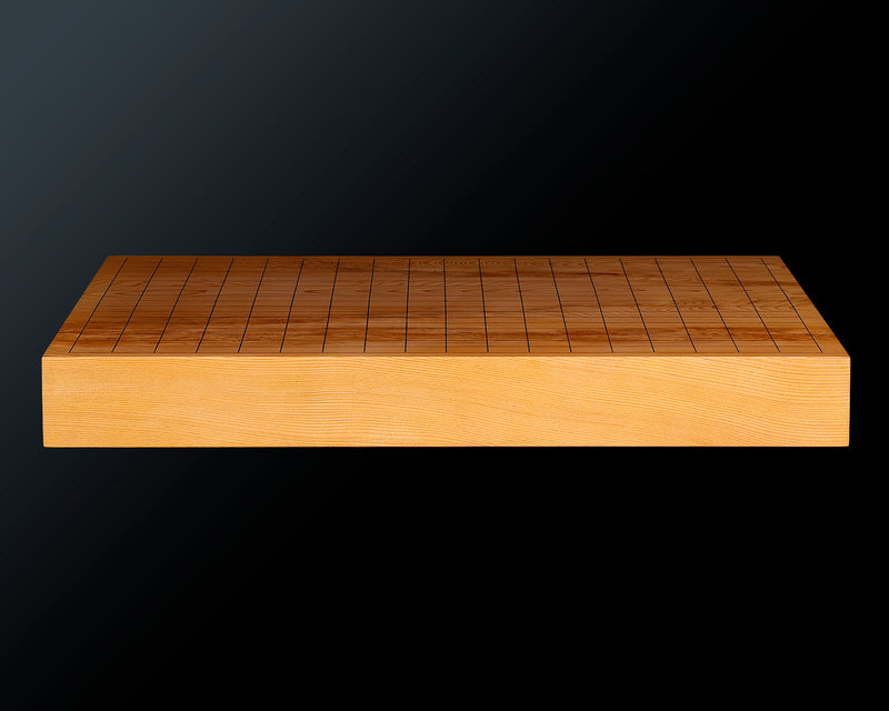 Contemporary Master Go board Craftsman Mr.Kumasu made Yakusugi(Yakushima Cedar) table Go board Ki-ura 1.7-sun(thickness: approx. 52 mm) No.76987F