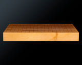 Contemporary Master Go board Craftsman Mr.Kumasu made Yakusugi(Yakushima Cedar) table Go board Ki-ura 1.7-sun(thickness: approx. 52 mm) No.76987F