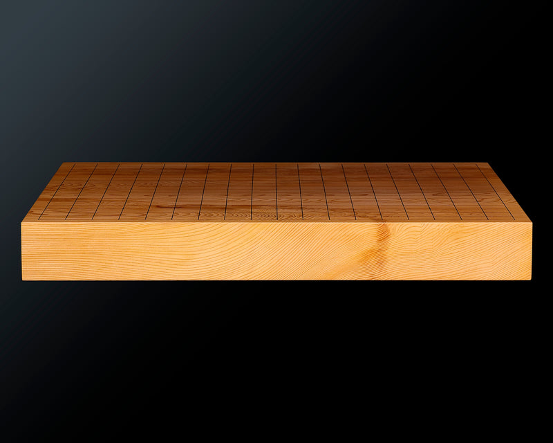 Contemporary Master Go board Craftsman Mr.Kumasu made Yakusugi(Yakushima Cedar) table Go board Ki-ura 1.7-sun(thickness: approx. 52 mm) No.76987F