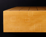 Contemporary Master Go board Craftsman Mr.Kumasu made Yakusugi(Yakushima Cedar) table Go board Ki-ura 1.7-sun(thickness: approx. 52 mm) No.76987F