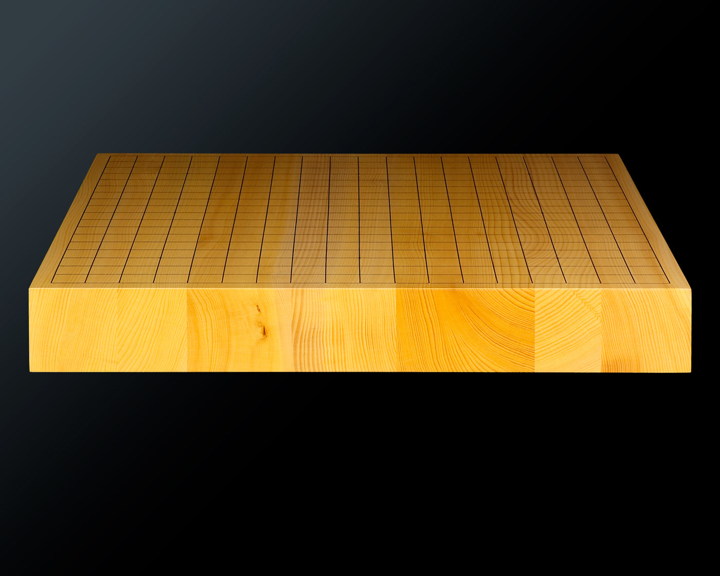 Hyuga-kaya Table Go Board Ten-masa 1.7-Sun (about 55mm thick) 7-piece –  kurokigoishiten