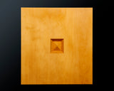 『January 5th "Igo Day" Celebration SALE Part2』512-GB-01 China grown Hon kaya Table Go Board Ten-masa 3.8-Sun (about 117mm thick) 1-piece board No.77010F *Tachimori finish *Off-spec