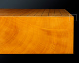 『January 5th "Igo Day" Celebration SALE Part2』512-GB-01 China grown Hon kaya Table Go Board Ten-masa 3.8-Sun (about 117mm thick) 1-piece board No.77010F *Tachimori finish *Off-spec