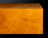 『January 5th "Igo Day" Celebration SALE Part2』512-GB-01 China grown Hon kaya Table Go Board Ten-masa 3.8-Sun (about 117mm thick) 1-piece board No.77010F *Tachimori finish *Off-spec