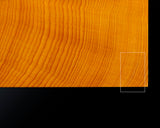 『January 5th "Igo Day" Celebration SALE Part2』512-GB-01 China grown Hon kaya Table Go Board Ten-masa 3.8-Sun (about 117mm thick) 1-piece board No.77010F *Tachimori finish *Off-spec