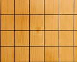『January 5th "Igo Day" Celebration SALE Part2』512-GB-01 China grown Hon kaya Table Go Board Ten-masa 3.8-Sun (about 117mm thick) 1-piece board No.77010F *Tachimori finish *Off-spec