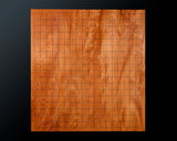 Contemporary Master Go board Craftsman Mr.Kumasu made Yakusugi(Yakushima Cedar) table Go board with figured grain 2.1-Sun(thickness: approx. 64 mm) No.77011F *Off-spec