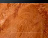 Contemporary Master Go board Craftsman Mr.Kumasu made Yakusugi(Yakushima Cedar) table Go board with figured grain 2.1-Sun(thickness: approx. 64 mm) No.77011F *Off-spec