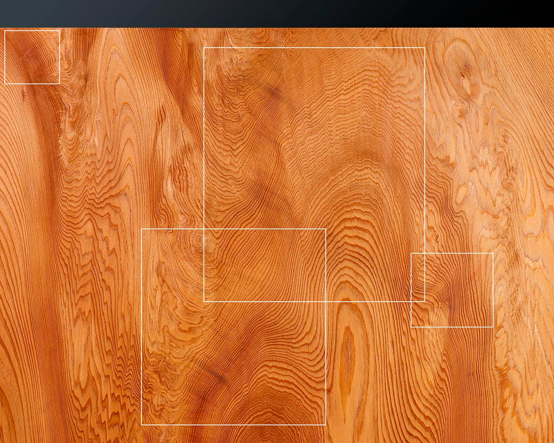 Contemporary Master Go board Craftsman Mr.Kumasu made Yakusugi(Yakushima Cedar) table Go board with figured grain 2.1-Sun(thickness: approx. 64 mm) No.77011F *Off-spec