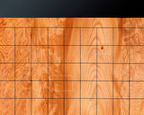 Contemporary Master Go board Craftsman Mr.Kumasu made Yakusugi(Yakushima Cedar) table Go board with figured grain 2.1-Sun(thickness: approx. 64 mm) No.77011F *Off-spec