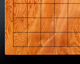 Contemporary Master Go board Craftsman Mr.Kumasu made Yakusugi(Yakushima Cedar) table Go board with figured grain 2.1-Sun(thickness: approx. 64 mm) No.77011F *Off-spec