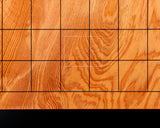 Contemporary Master Go board Craftsman Mr.Kumasu made Yakusugi(Yakushima Cedar) table Go board with figured grain 2.1-Sun(thickness: approx. 64 mm) No.77011F *Off-spec