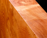 Contemporary Master Go board Craftsman Mr.Kumasu made Yakusugi(Yakushima Cedar) table Go board with figured grain 2.1-Sun(thickness: approx. 64 mm) No.77011F *Off-spec