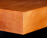 Contemporary Master Go board Craftsman Mr.Kumasu made Yakusugi(Yakushima Cedar) table Go board with figured grain 2.1-Sun(thickness: approx. 64 mm) No.77011F *Off-spec