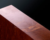 Contemporary Master Go board Craftsman Mr.Kumasu made Yakusugi(Yakushima Cedar) table Go board with figured grain Oily burl 1.8-Sun(thickness: approx. 57 mm) No.77012F *Off-spec