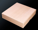 Contemporary Master Go board Craftsman Mr.Kumasu made Yakusugi(Yakushima Cedar) table Go board with figured grain Oily burl 1.8-Sun(thickness: approx. 57 mm) No.77012F *Off-spec