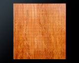 Contemporary Master Go board Craftsman Mr.Kumasu made Yakusugi(Yakushima Cedar) table Go board with figured grain Oily burl 1.8-Sun(thickness: approx. 55 mm) No.77013F *Off-spec