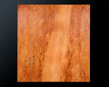 Contemporary Master Go board Craftsman Mr.Kumasu made Yakusugi(Yakushima Cedar) table Go board with figured grain Oily burl 1.8-Sun(thickness: approx. 55 mm) No.77013F *Off-spec