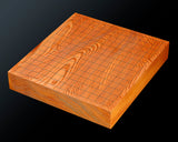 Contemporary Master Go board Craftsman Mr.Kumasu made Yakusugi(Yakushima Cedar) table 15-ro Go board with figured grain 2.0-Sun(thickness: approx. 63 mm) No.77014F