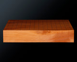 Contemporary Master Go board Craftsman Mr.Kumasu made Yakusugi(Yakushima Cedar) table 15-ro Go board with figured grain 2.0-Sun(thickness: approx. 63 mm) No.77014F