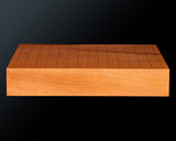 Contemporary Master Go board Craftsman Mr.Kumasu made Yakusugi(Yakushima Cedar) table 15-ro Go board with figured grain 2.0-Sun(thickness: approx. 63 mm) No.77014F