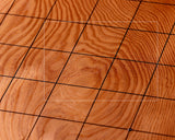 Contemporary Master Go board Craftsman Mr.Kumasu made Yakusugi(Yakushima Cedar) table 11-ro Go board with figured grain 2.0-Sun(thickness: approx. 61 mm) No.77015F *Off-spec