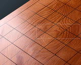 Contemporary Master Go board Craftsman Mr.Kumasu made Yakusugi(Yakushima Cedar) table 11-ro Go board with figured grain 2.0-Sun(thickness: approx. 61 mm) No.77015F *Off-spec