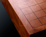 Contemporary Master Go board Craftsman Mr.Kumasu made Yakusugi(Yakushima Cedar) table 11-ro Go board with figured grain 2.0-Sun(thickness: approx. 61 mm) No.77015F *Off-spec
