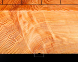 602-BK-GB01 Contemporary Master Go board Craftsman Mr.Kumasu made Yakusugi(Yakushima Cedar) table Go board Moku 1.9-Sun(thickness: approx. 60 mm) No.77017F *Off-spec