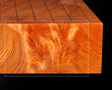 602-BK-GB01 Contemporary Master Go board Craftsman Mr.Kumasu made Yakusugi(Yakushima Cedar) table Go board Moku 1.9-Sun(thickness: approx. 60 mm) No.77017F *Off-spec
