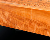 602-BK-GB01 Contemporary Master Go board Craftsman Mr.Kumasu made Yakusugi(Yakushima Cedar) table Go board Moku 1.9-Sun(thickness: approx. 60 mm) No.77017F *Off-spec