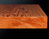 602-BK-GB02 Contemporary Master Go board Craftsman Mr.Kumasu made Yakusugi(Yakushima Cedar) table Go board Itame 1.6-Sun(thickness: approx. 50 mm) No.77018F