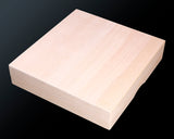 602-BK-GB02 Contemporary Master Go board Craftsman Mr.Kumasu made Yakusugi(Yakushima Cedar) table Go board Itame 1.6-Sun(thickness: approx. 50 mm) No.77018F