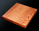 602-BK-GB03 Contemporary Master Go board Craftsman Mr.Kumasu made Yakusugi(Yakushima Cedar) table Go board Moku 1.6-Sun(thickness: approx. 50 mm) No.77019F