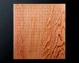 602-BK-GB03 Contemporary Master Go board Craftsman Mr.Kumasu made Yakusugi(Yakushima Cedar) table Go board Moku 1.6-Sun(thickness: approx. 50 mm) No.77019F