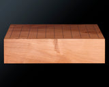 YSGB-603-11R-01 現代の名工 熊須健一製作 屋久杉卓上11路碁盤 杢入り 2.1寸 1枚盤 No.77020F ＊訳有品